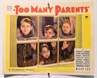 Too Many Parents Movie Lobby Card Lot 1936 Child Actors Sherwood Bailey Military