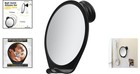Fogless Shower Mirror - Compact 7  X 7  Suction Mount For Effortless Shaving