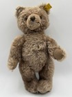 1950s Steiff 9    Mohair Teddy Bear Jointed Austria Made Vintage W  Button   Tag