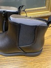 Cat   Jack Tanner Chelsea Ankle Boots Toddler Size 7 Black Faux Leather New