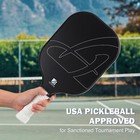 Usa Pickleball Approved Pro Graphite Pickleball Paddle Set     Lightw    Fas