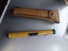 Vintage Lietz  no8042-60  Surveyor Level Scope W  Cowhide Leather Storage Case