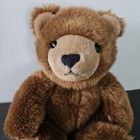 Applause  14  Sitting Brown tan Bear Stuffed Animal Plush Firm Body Toy Preowned