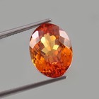 8 60 Ct Natural Ceylon Orange Sapphire Oval Cut Egl Certified Loose Gemstone