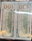 Lot Of 2 2025  100 Federal Reserve Notes Us Banknotes  Uncertified Trump Signatu