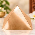 4 Inch Pure Copper Hollow Pyramid For Powerful Remedies For Health   Wealth