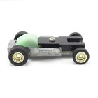Vintage 1999 Polar Lights Pull Back Chassis For Aurora Afx Ho Slot Car Body