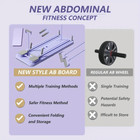 Pilates Board - Pilates Reformer Set  8 In 1 Foldable Ab Trainer At Home Workout