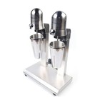 Commercial Stainless Steel Double Head Milk Shake Machine Drink Milk Mixer 560w