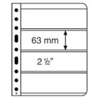 15 Vario 4s Plus Pocket Double Sided Pages For Stamp And Other Collecting  Black