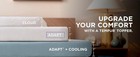 Tempur-pedic Tempur-adapt 3  Memory Foam Mattress Topper
