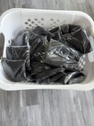 36 Black Stretch Spandex Folding Chair Covers For Wedding Party Dining Events