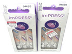  2  Kiss Impress Nails Press-on Manicure Nails Sealed 94685 Imp190x Thriving