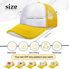 Vabean 24-pack Sublimation Blank Trucker Mesh Hats Unisex Plain Baseball Caps