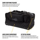 Speedway Motors Pro Roller Racing Gear Travel Bag   35x15x15
