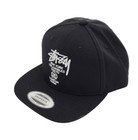 Stussy Hat New York La Tokyo London Paris Snapback Baseball Cap Black New