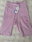 Adidas Originals Women s Adicolor Essentials Short Leggings Orchid Fusion Sz S