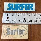 2 Vintage 70   s Surfer Magazine 6    Water Decal Window Stickers Surf Surfing