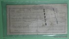 Antique Original 1935 Poll Tax Receipt Tarrant County Fort Worth Texas