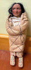 Antique Native American Skookum Doll 8 5 