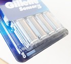 Gillette Sensor 3 Blade Refills Razor 8 Cartridges Genuine Sealed In Package