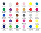 Ophir Airbrush Acrylic Nail Ink Pigment Nail Polish Paint 30 Bright Colours Set