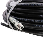 Schieffer 4000 Psi 3 8  X 150  Thermoplastic Sewer Jetter Hose 3 8  Solid Swivel