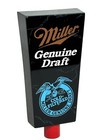 Miller Beer Tap Handle Shotgun Keg Tapper Home Bar Shorty Genuine Draft Acrylic