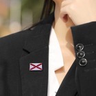 Cross Of Burgundy Spanish Empire Spain Flag Saint Andrew 1 2  Enamel Pin Badge