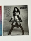 Brinke Stevens Signed Photo 2pc Lot Scream Queens Sqi Horror Hot Girl Sexy Babe