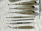 34 Lot Of 34 Vintage Branded Dental Tools Picks Tweezers