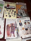 Vintage 1980   s Lot 31 Sewing Patterns Simplicity Butterick Mccalls Vogue Variety
