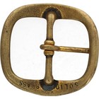 New Trinity Brasshippie Minimalist Retro Mcm Boho Nos 1970s Vintage Belt Buckle