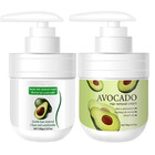 Facial Depilatory Cream And Body Hair Removal Cream Avocado  Face And Body  2pcs