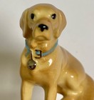 Vintage Hagen Renaker Golden Retriever Sitting Porcelain Miniature Figurine