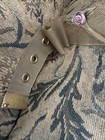 Antique Victorian Ornate Rosette Brass Belt 31   