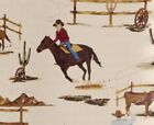 Cowboy Themed Sweet Jojo Designs Wild West Nursery Western Valance Curtain New