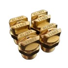 Carpet Cleaning Wand Replacement Brass 1 8  V-jets 11002 V Jets  4 Count 