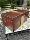 Old Mystic Connecticut Antique 1800s Voting Pine Ballot Box Primitive Political
