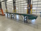Rapistan 18 x 15  7  Slider Bed Conveyor 16  Grip Belt 230 460v 3ph Drive 68fpm