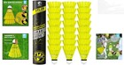 Nylon Badminton Shuttlecocks - Durable 12 Pack For All Skill Levels