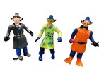 Lot Of 3 Vintage 1991 Inspector Gadget Action Figures Burger King