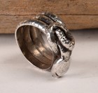 Navajo Sterling Silver Snake Ring