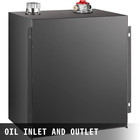 25gal Hydraulic Oil Tank - Heavy Duty Steel Fuel Reservoir With Strainer  Temp G