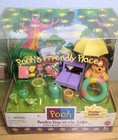 Pooh s Friendly Places Miniature Playset 1999 - Pooh s Day At The Lake Unopened