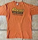 Vintage Hershey   s Reese   s Peanut Butter Cups Logo Shirt