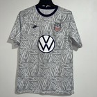 Nike Usa Soccer 2021 22 Men   s Medium Pre-match 4-star  Jersey Cz4327-102 Futbol