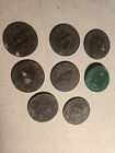 8 Vintage Missouri Sales Tax Receipt Tokens