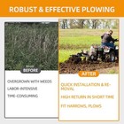 Atv utv Manual Quick Implement Lift 1-point System Attachment With 2  Receivers