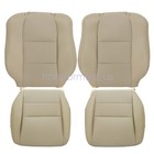 Front Bottom   Back Perforated Leather Seat Cover For 2004 - 2008 Acura Tl Tan